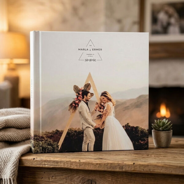 Fotolivro capa dura personalizado como álbum de fotos premium