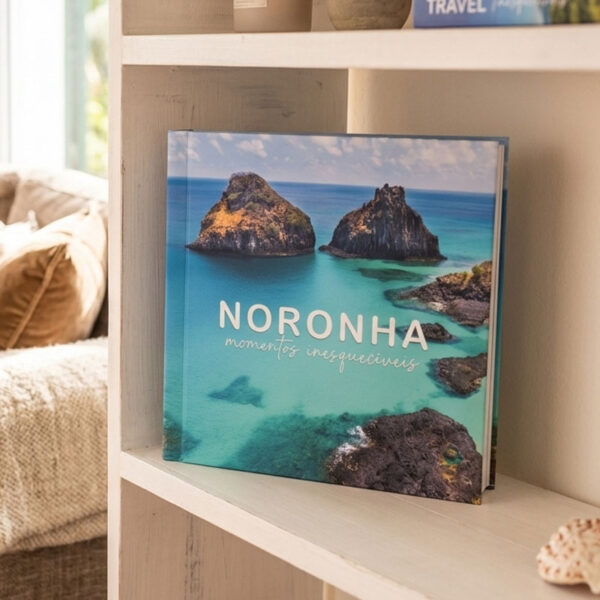 Fotolivro de viagem personalizado para guardar destinos favoritos